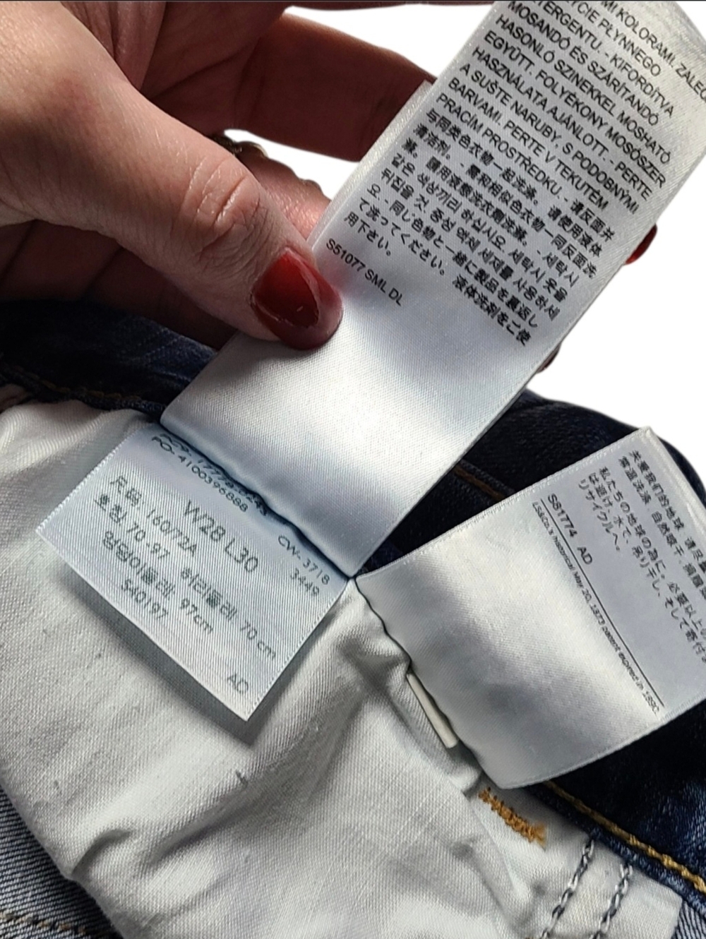 LEVIS 710 SUPER SKINNY JEANS | SIZE 28 - Picture 5 of 13